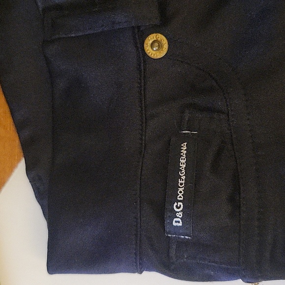 Dolce Gabbana Satin Shimmery Leggings Pants - Picture 7 of 11